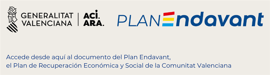 Generalitat Valenciana · Plan Endavant — Plan de Recuperación Económica y Social de la Comunitat Valenciana